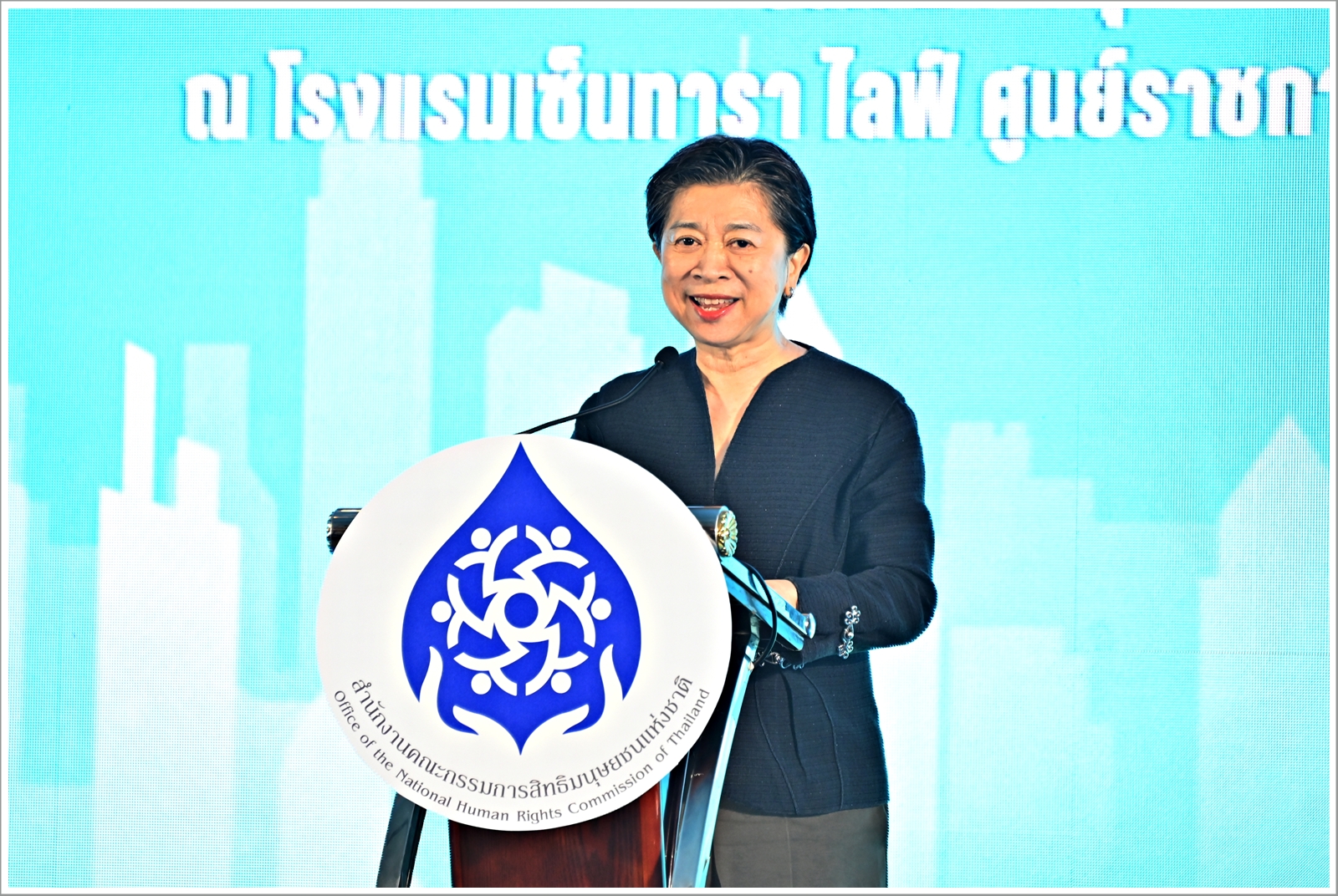 กรมบังคับคดี ร่วมงานเปิดตัวรายงานผลการประเมินสถานการณ์สิทธิมนุษยชนของประเทศไทย ประจำปี 2568